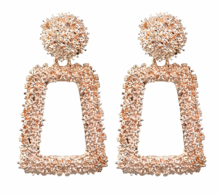 Geometric Statement Earrings