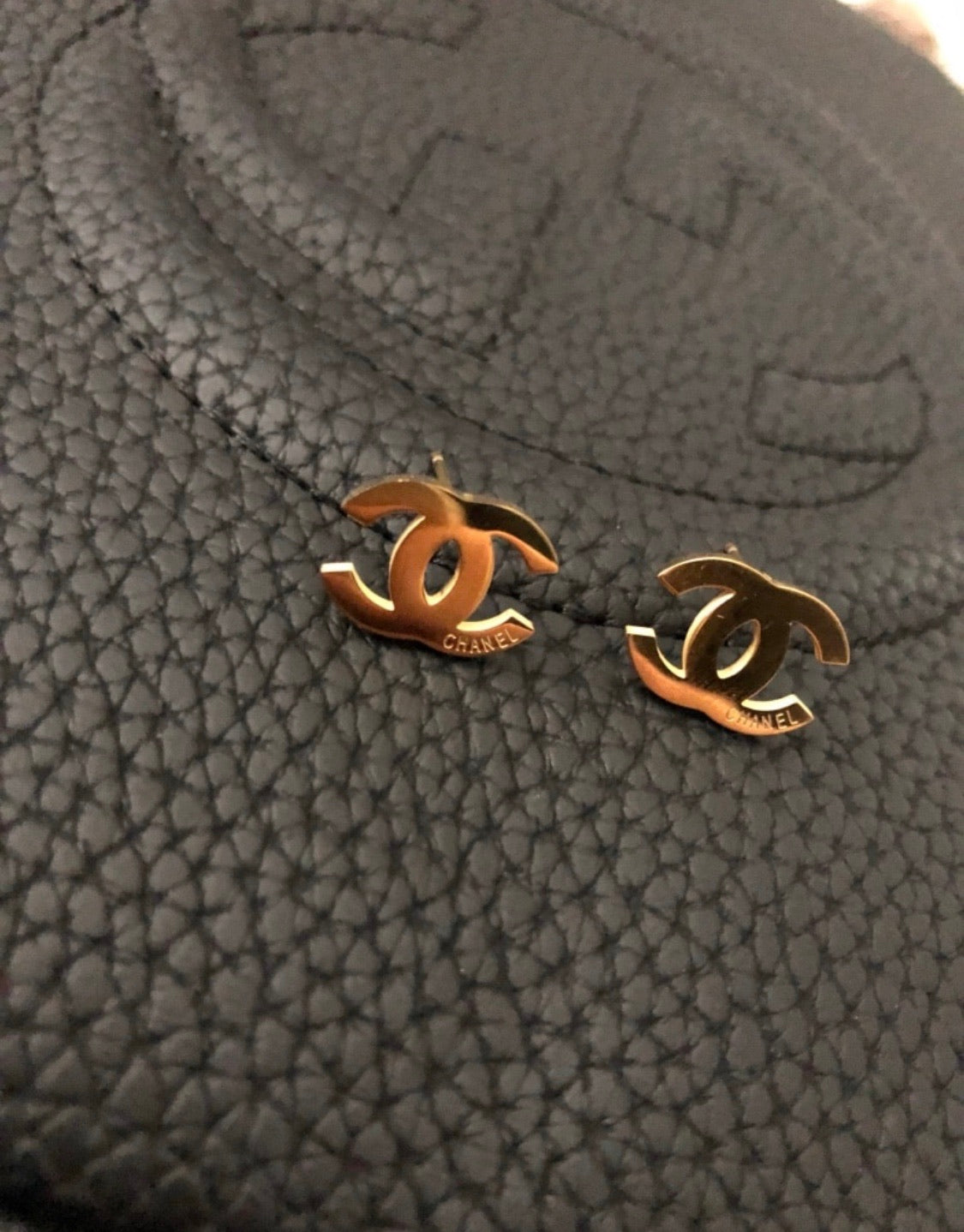 Mini Chanel Studs