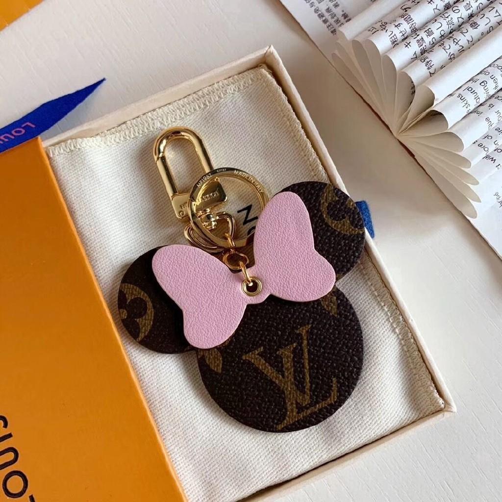 Louis Vuitton Repurposed Mickey Mouse Keychain Pink - $38 - From Hawaii Love
