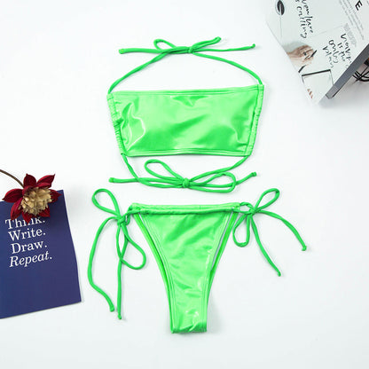 Neon/Black Micro Bikini